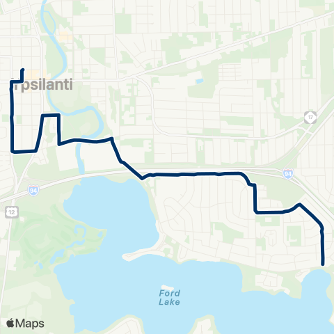 TheRide Grove map