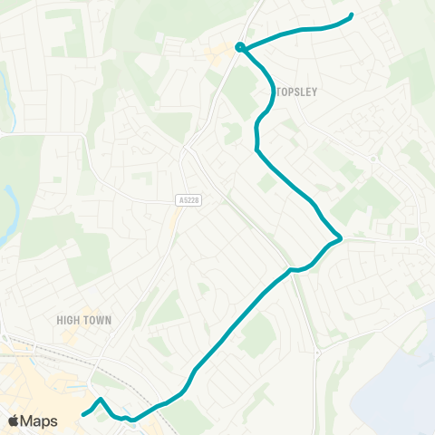 Arriva Beds and Bucks  map