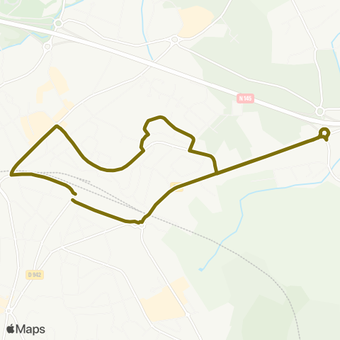 agglo'Bus Gare - Jouhet - Jean Moulin - Charsat - Bellevue map