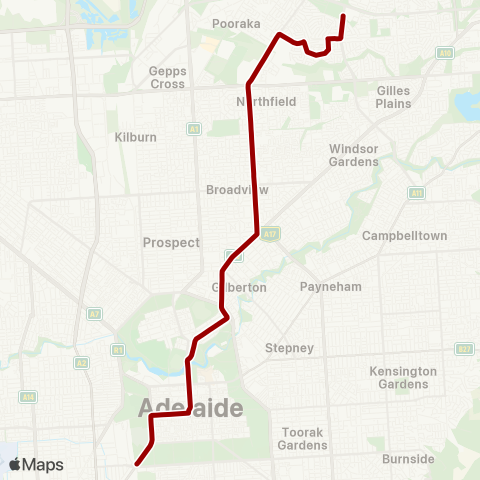 Torrens Transit Ingle Farm - City map