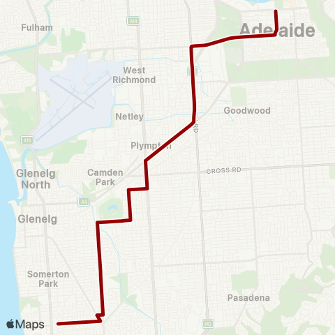 Torrens Transit Hove - City map