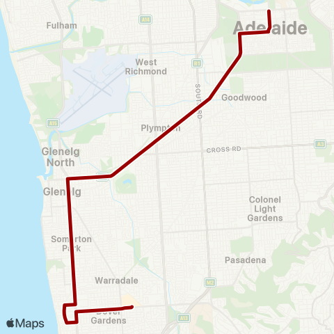 Torrens Transit Marion Centre Interchange - City map