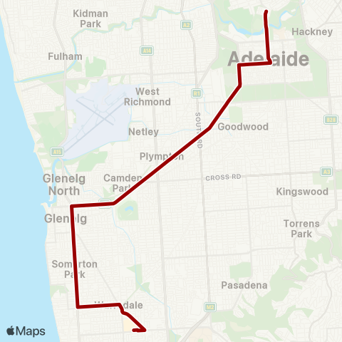 Torrens Transit Marion Centre Interchange - City map