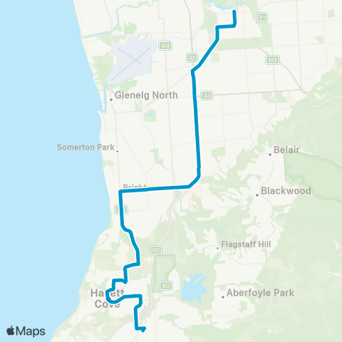 Busways Old Reynella Interchange - City map