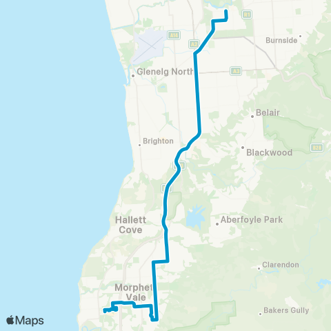 Busways Noarlunga Centre Interchange - City map