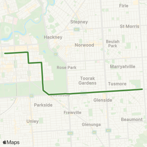 SouthLink Burnside - City map