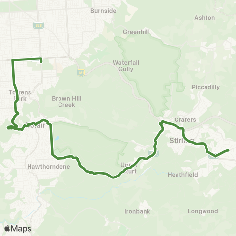 SouthLink Urrbrae - Aldgate map