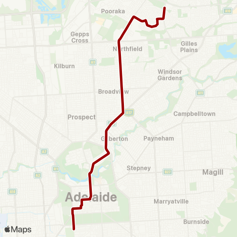 Torrens Transit Ingle Farm - City map