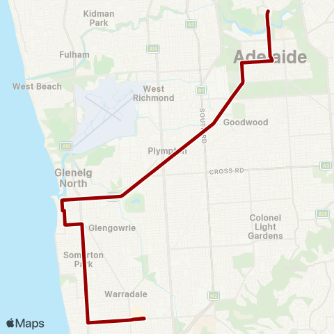 Torrens Transit Marion Centre Interchange - City map