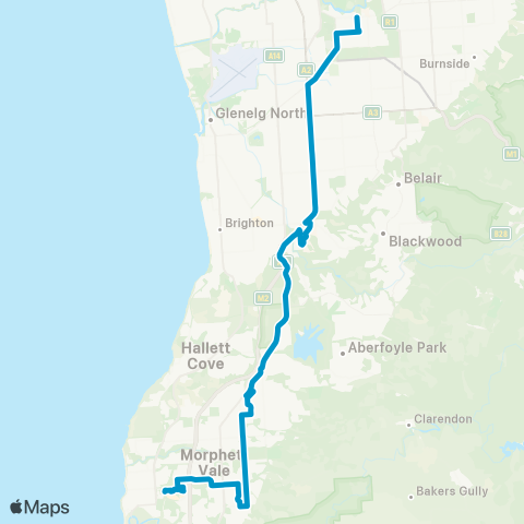 Busways Noarlunga Centre Interchange - City map