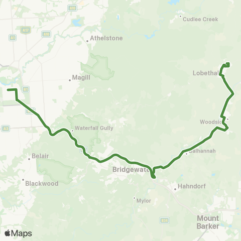 SouthLink Lobethal - City map