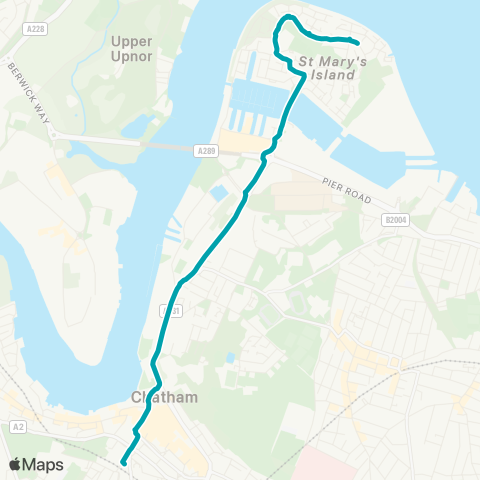 Arriva Kent and Surrey  map