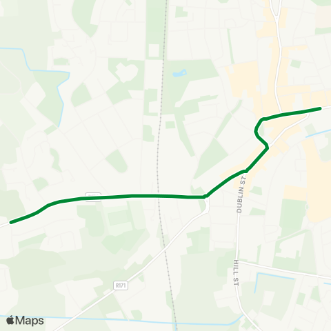 Halpenny Transport St Patricks Cathedral Dundalk - Willow Grove map