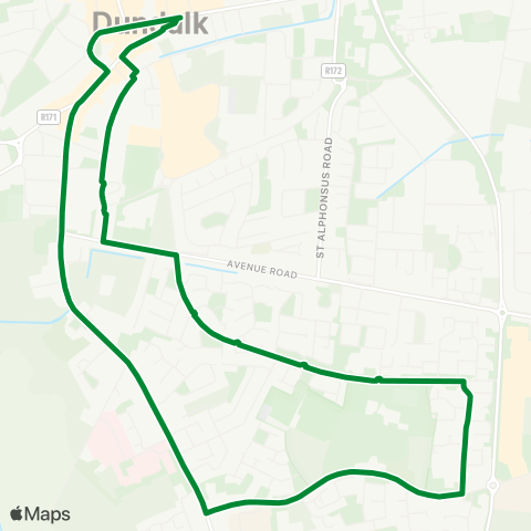 Halpenny Transport Dundalk - Dundalk map