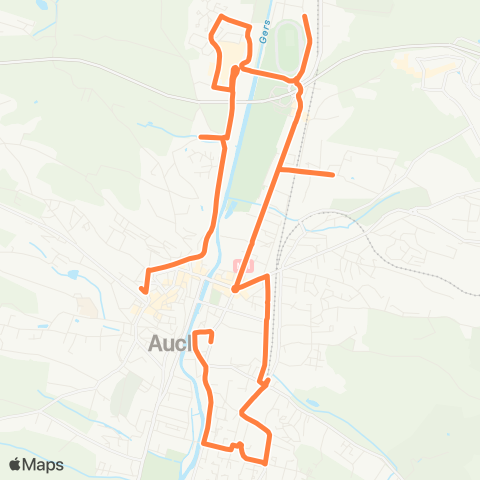 Alliance Gare SNCF - Baylac map