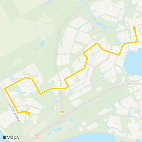 AllGo Lijn M4 CS - Almere Poort map