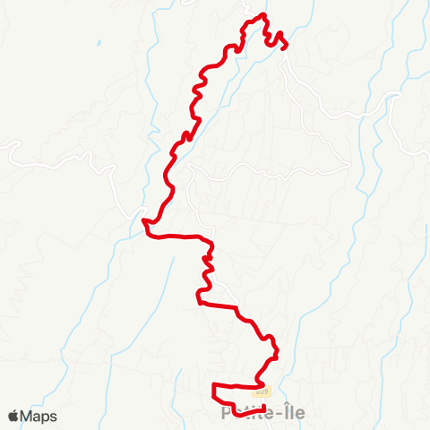 Alternéo Croisée Charrié Chemin Venant Église Petite-Île map