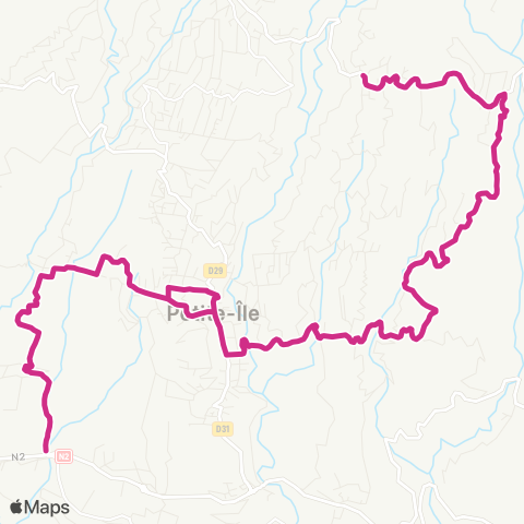 Alternéo Manapany-les-Hauts Impasse des Lataniers map