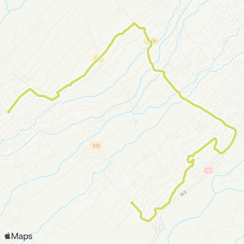 Alternéo Rd-pt des Bambous Église Ravine-des-Cabris map