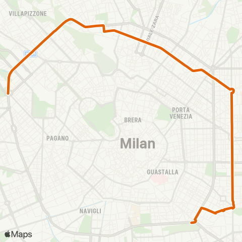 ATM Milano Lotto - Isonzo (Circolare Sinistra) map