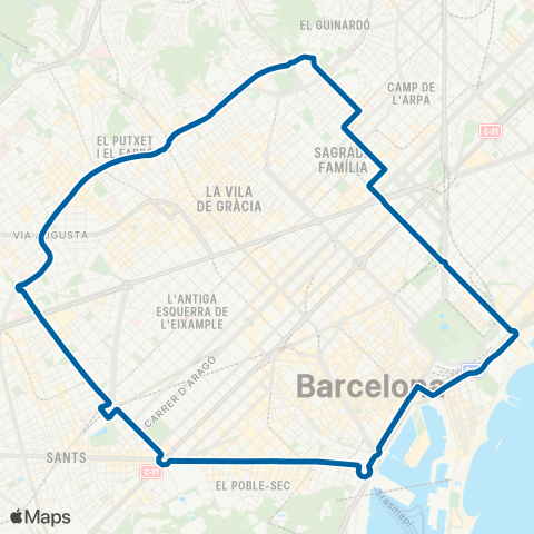 AMB Circular Ext.-Circular Int. map