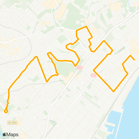 AMB Est. Rodalies-H. Esperit Sant map