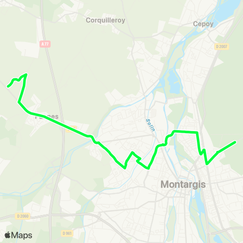 Amelys Pannes - Lycée en forêt map