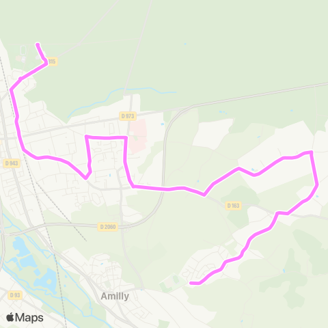 Amelys Amilly Clériceau - Lycée en forêt map