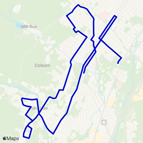 Amtran Tripper map