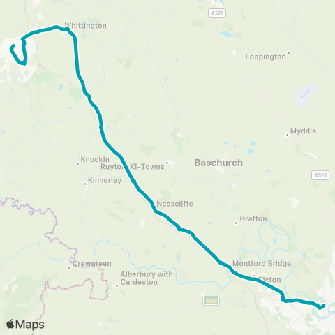 Arriva Midlands  map