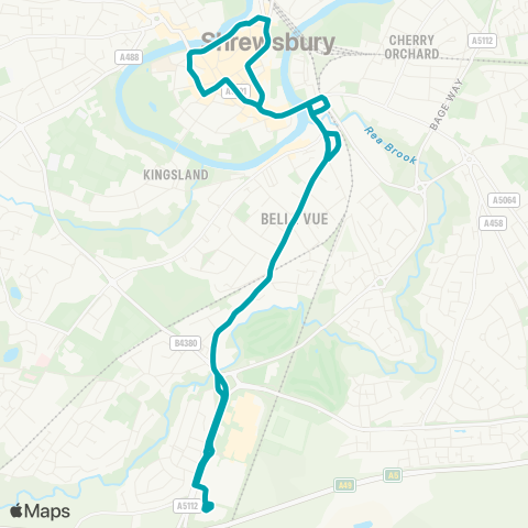 Arriva Midlands  map