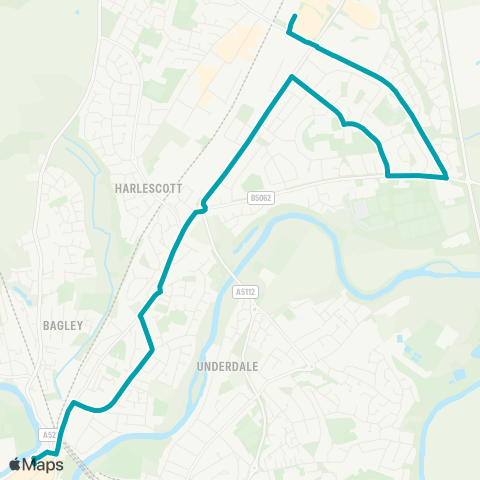 Arriva Midlands  map