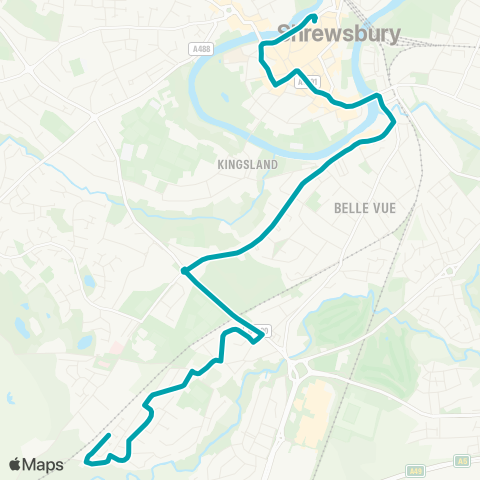 Arriva Midlands  map