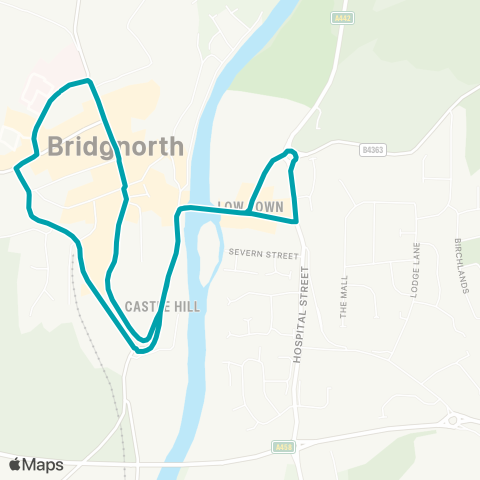 Arriva Midlands  map