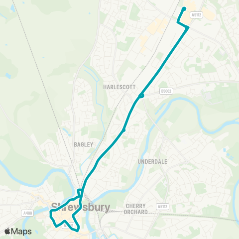 Arriva Midlands  map