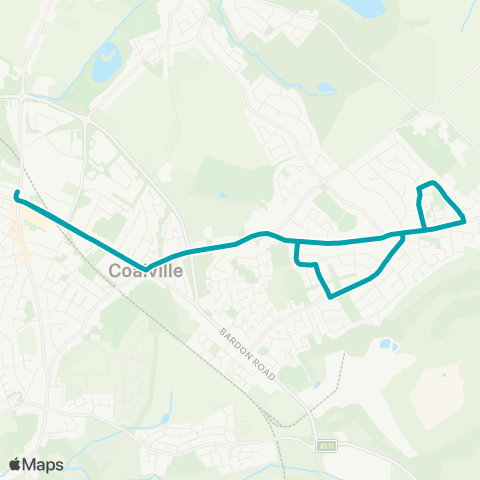 Arriva Midlands  map