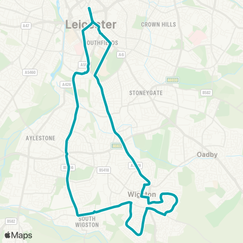 Arriva Midlands  map