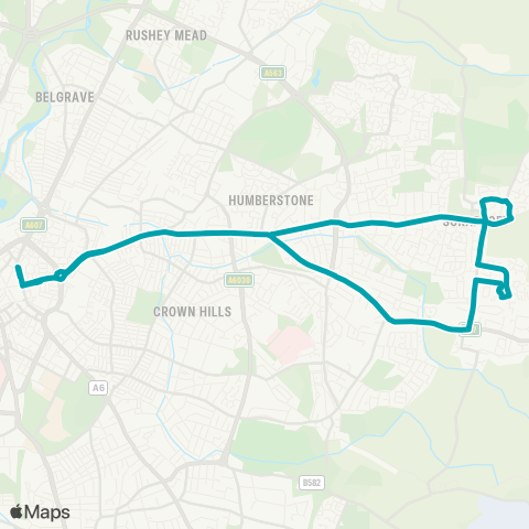 Arriva Midlands  map