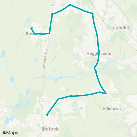 Arriva Midlands  map