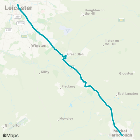 Arriva Midlands  map