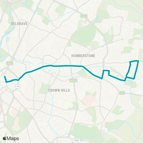 Arriva Midlands  map