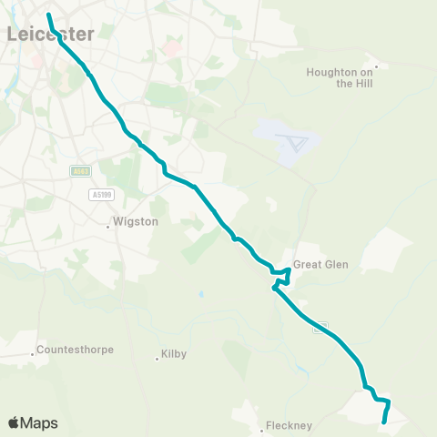 Arriva Midlands  map