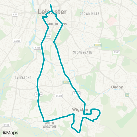 Arriva Midlands  map