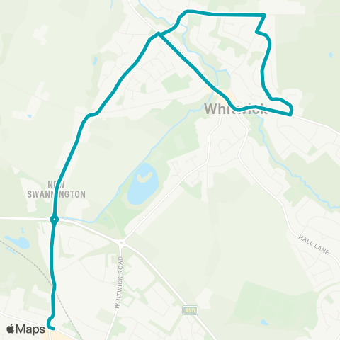 Arriva Midlands  map