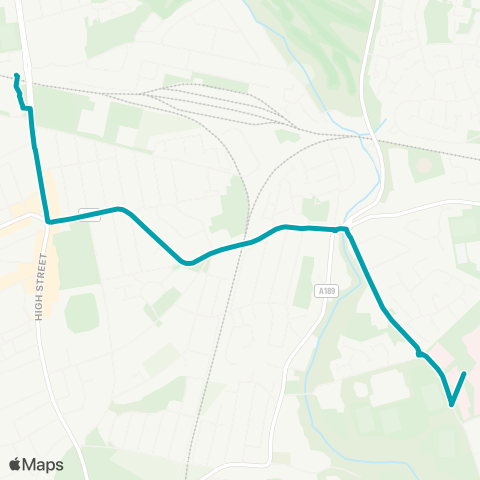 Arriva North East  map