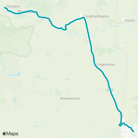 Arriva North East  map