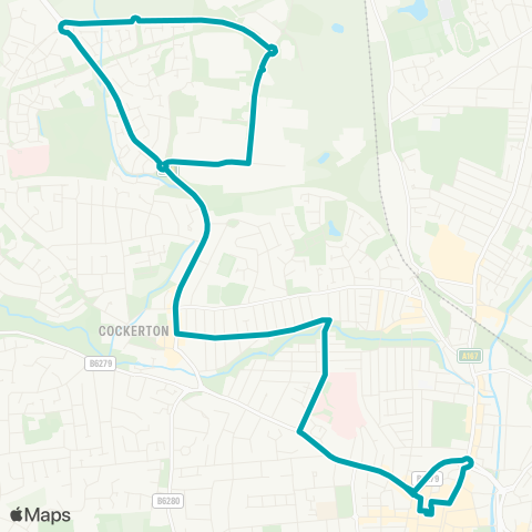 Arriva North East  map