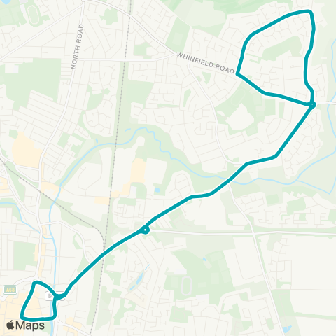 Arriva North East  map