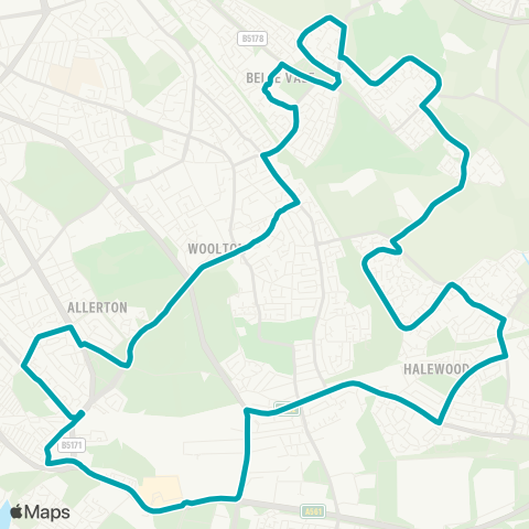 Arriva North West  map