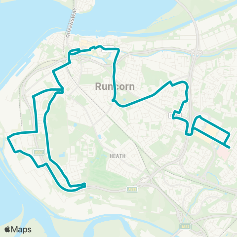 Arriva North West  map